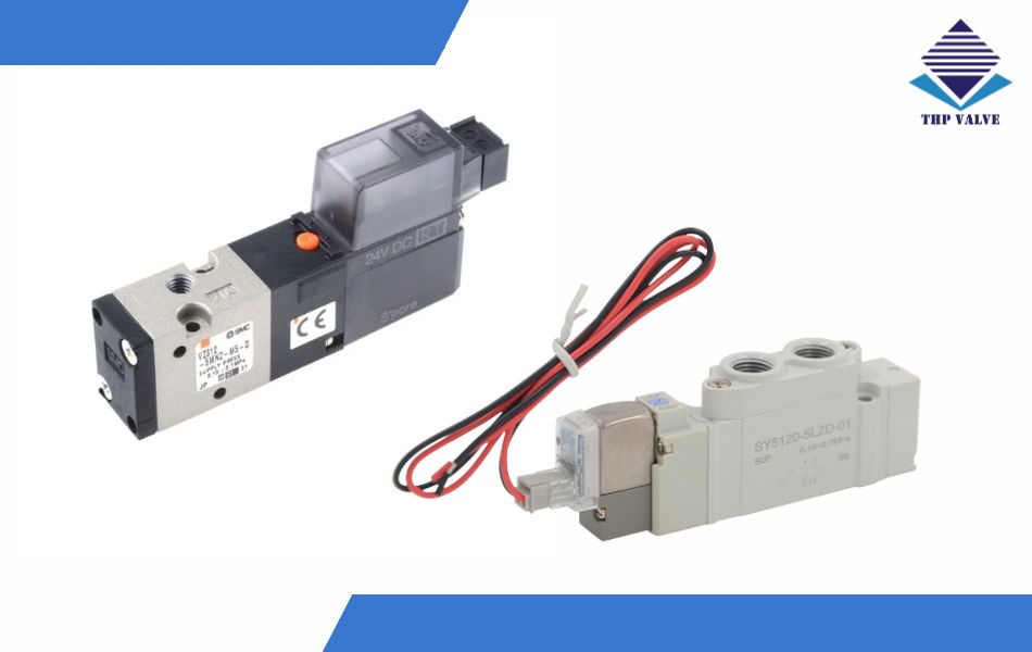 Van điện từ khí nén 5/2 SMC