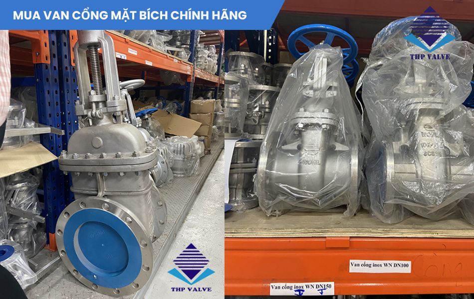 đơn vị cung cấp van cổng mặt bích uy tín