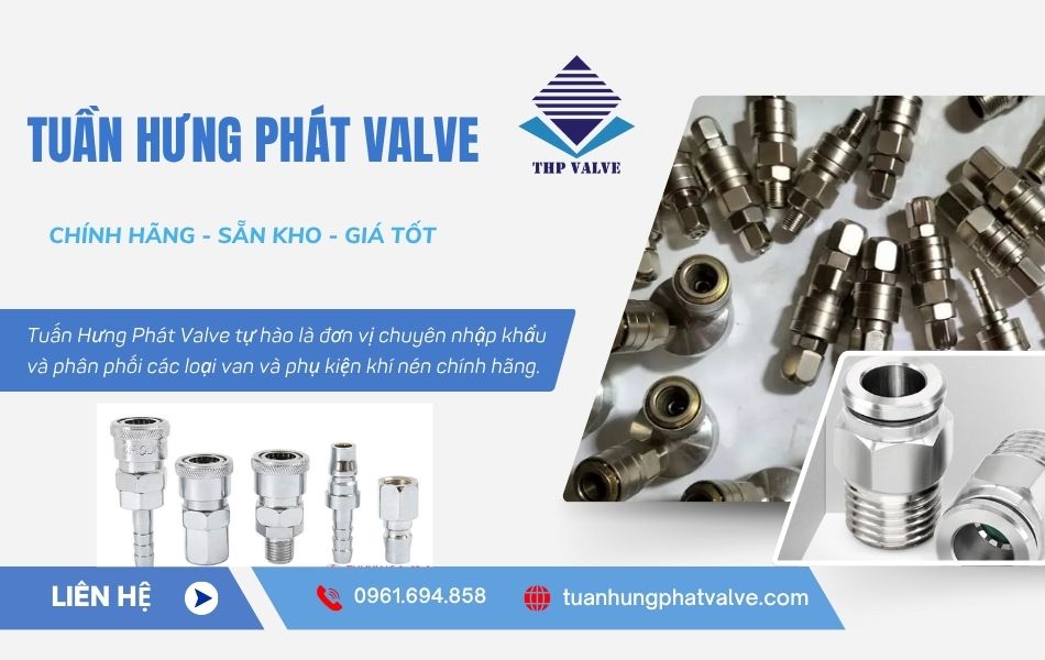 địa chỉ bán đầu nối nhanh ống hơi giá tốt