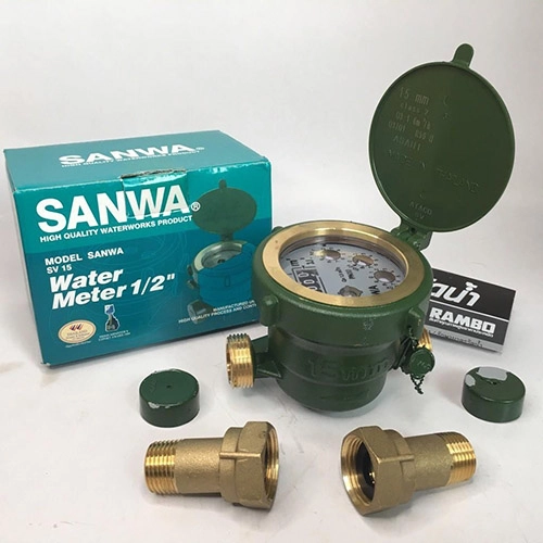 Đồng hồ nước Sanwa chính hãng
