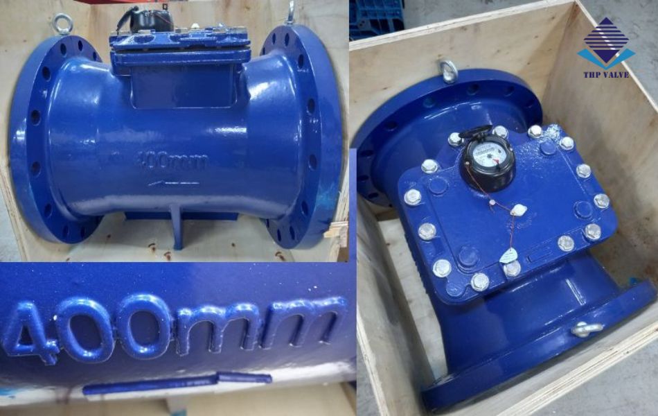 tuấn hưng phát valve phân phối đồng hồ nước thải dạng cơ chính hãng