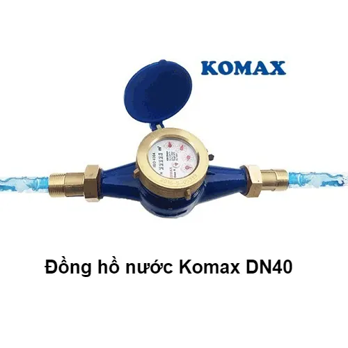 Cung cấp đồng hồ Komax lắp ren Dn40 chính hãng