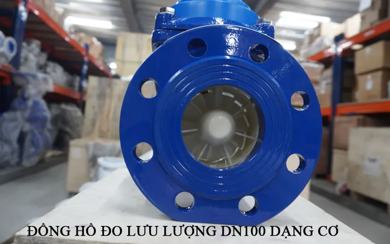 Đồng hồ đo lưu lượng DN100 dạng cơ