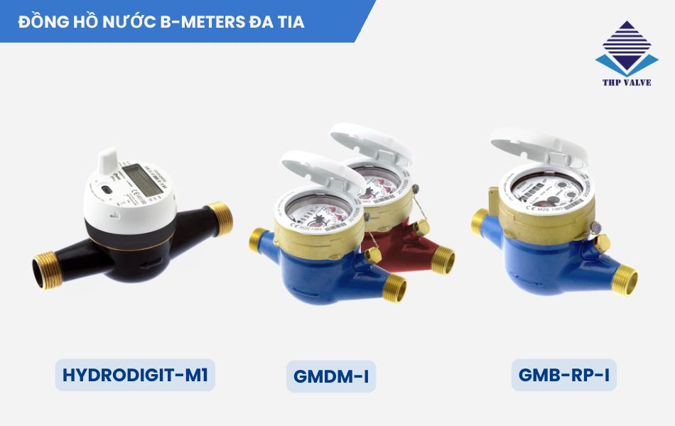 Đồng hồ nước B-meters đa tia