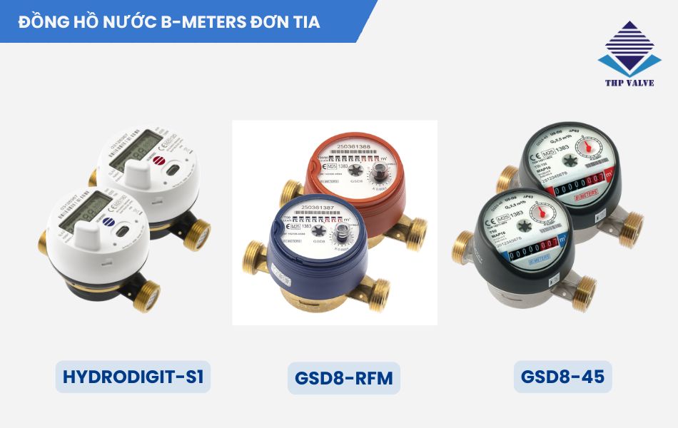 Đồng hồ nước B-meters đơn tia