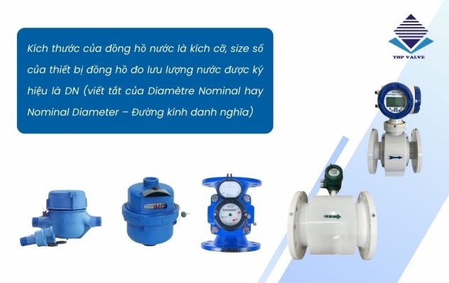 kích thước đồng hồ nước là gì