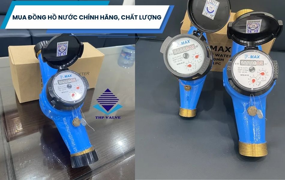 địa chỉ mua đồng hồ nước chính hãng
