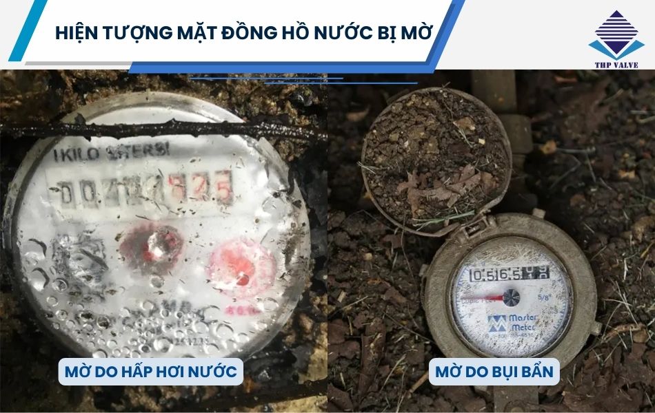 hiện tượng mặt đồng hồ nước bị mờ