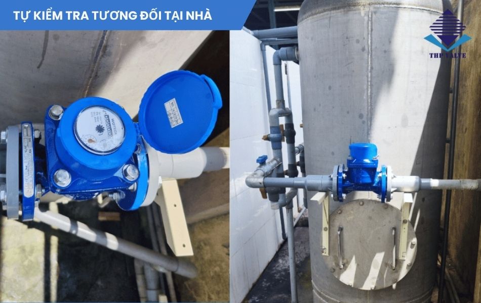kiểm tra đồng hồ nước chạy đúng hay sai