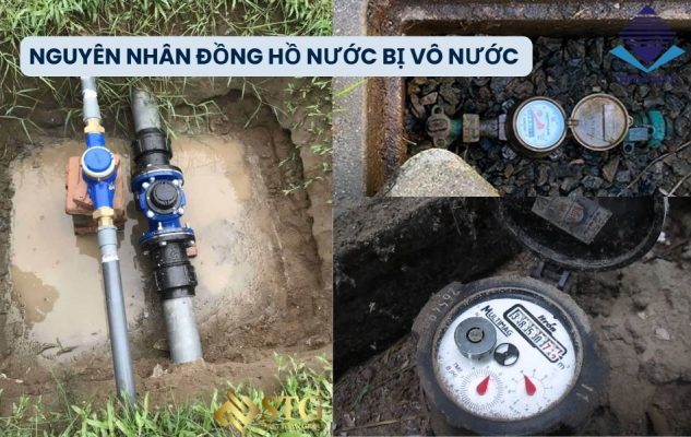 Nguyên nhân đồng hồ nước bị vô nước