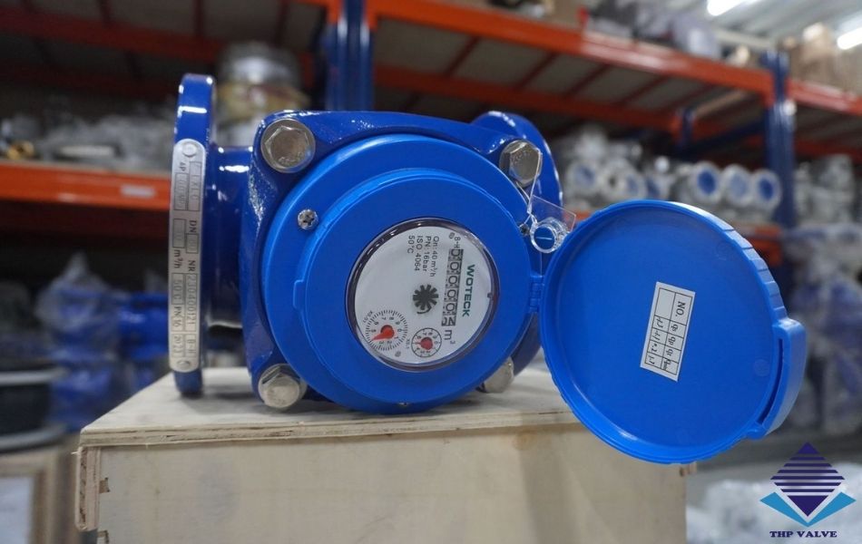 Đồng hồ nước thải dạng cơ Woteck Đài Loan DN80