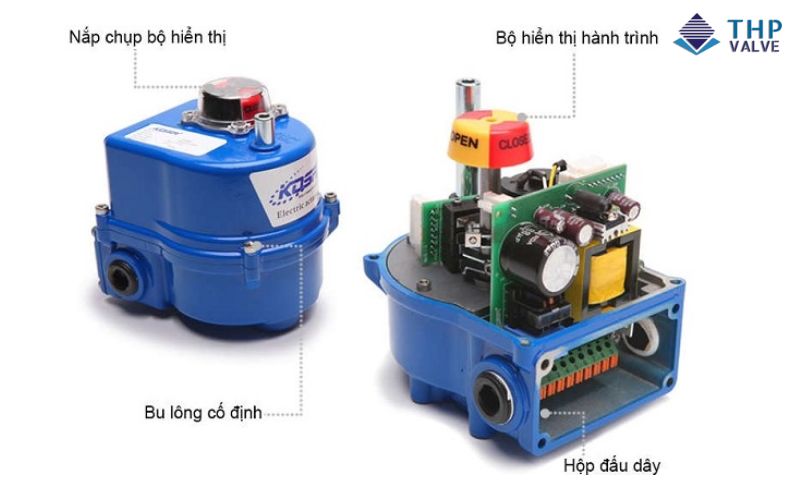 Cấu tạo của bộ điều khiển điện KE006