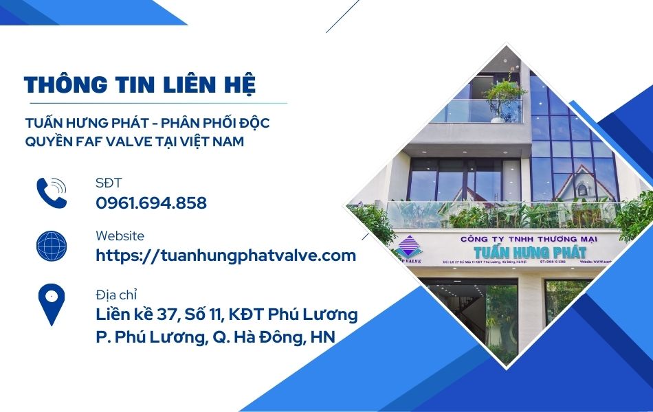 Tuấn Hưng Phát Valve - Đơn vị cung cấp van chống va chất lượng, giá tốt