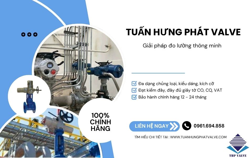 địa chỉ phân phối van cổng điều khiển điện uy tín