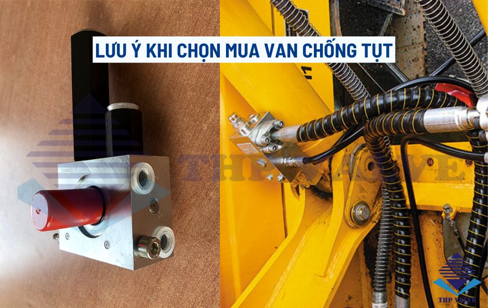lưu ý khi chọn mua van chống tụt