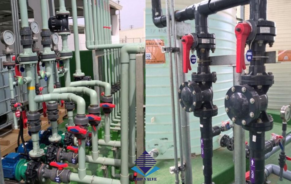 ứng dụng van một chiều nhựa