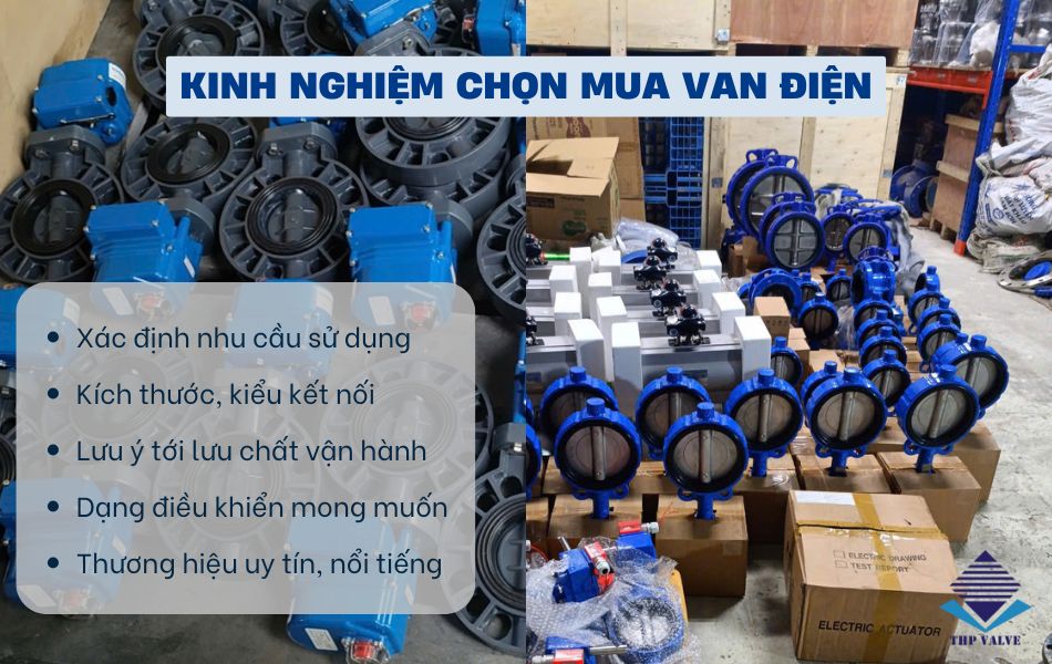 kinh nghiệm mua van điều khiển điện