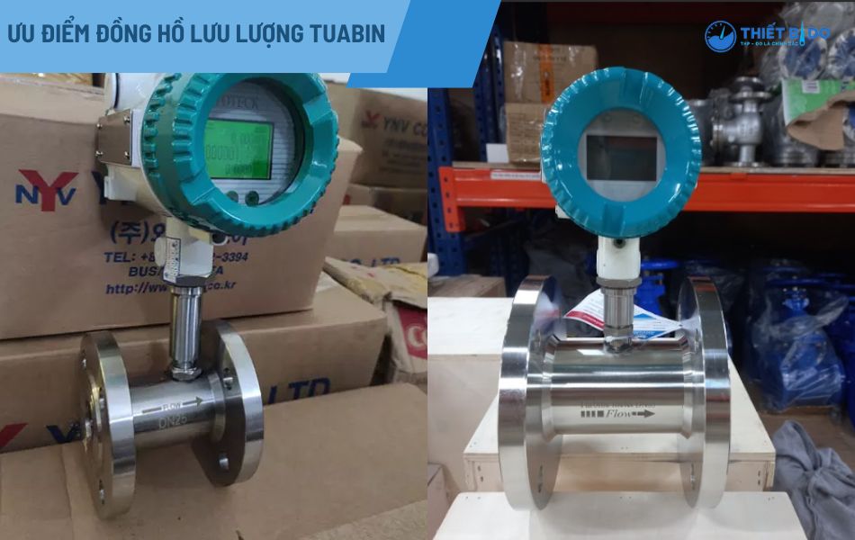 ưu điểm đồng hồ đo lưu lượng tuabin