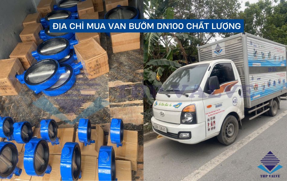 địa chỉ mua van bướm dn100 chính hãng giá tốt