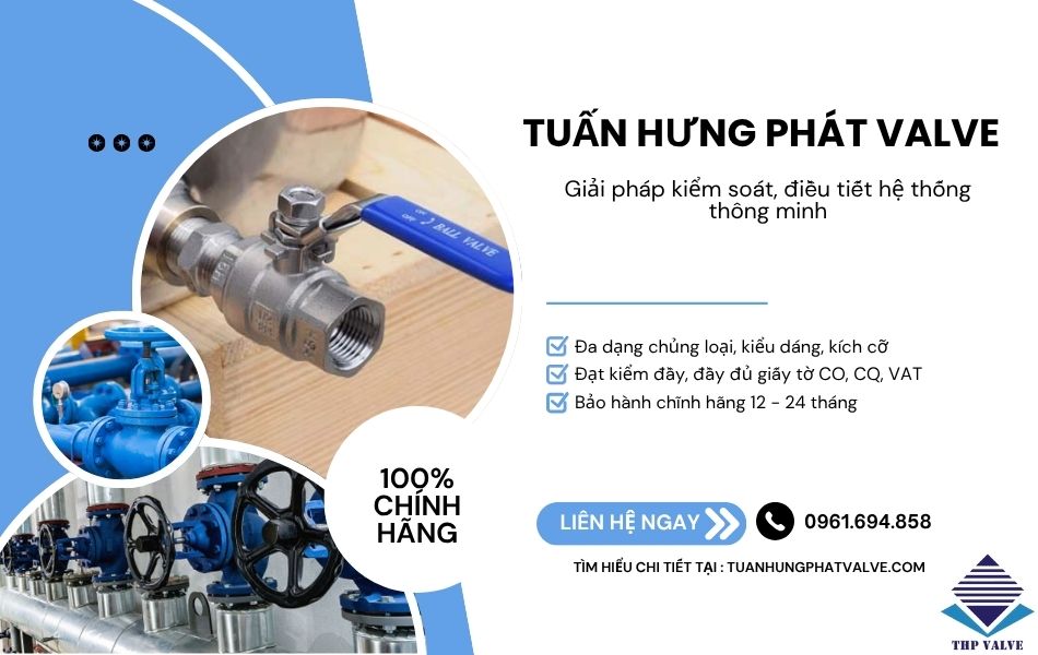 địa chỉ mua van cầu và van bi chính hãng