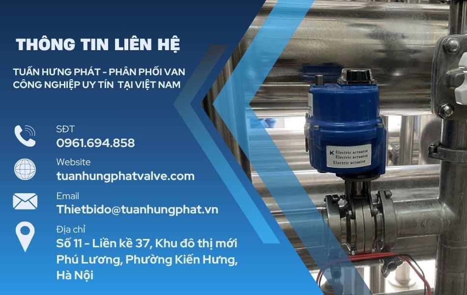 phân phối van bướm dn65 chính hãng tại tuấn hưng phát valve