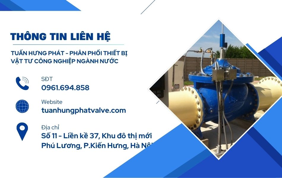 Các dòng van điều áp tại Tuanhungphatvalve luôn 100% chính hãng