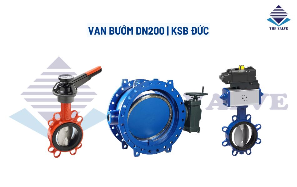 van bướm dn200 ksb đức