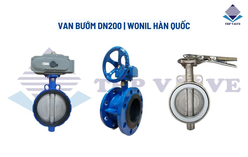 va bướm dn200 wonil hàn quốc
