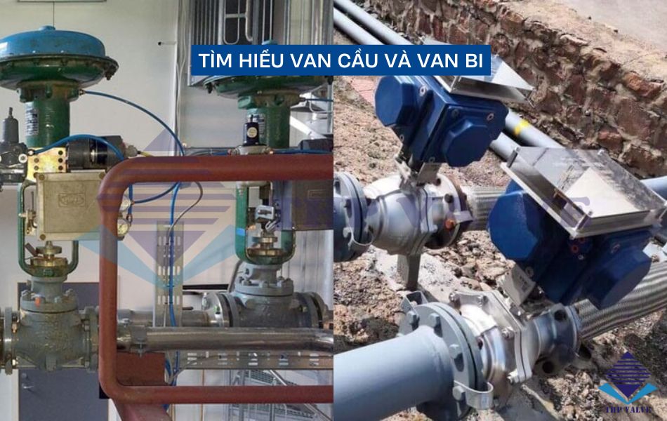 van cầu và van bi