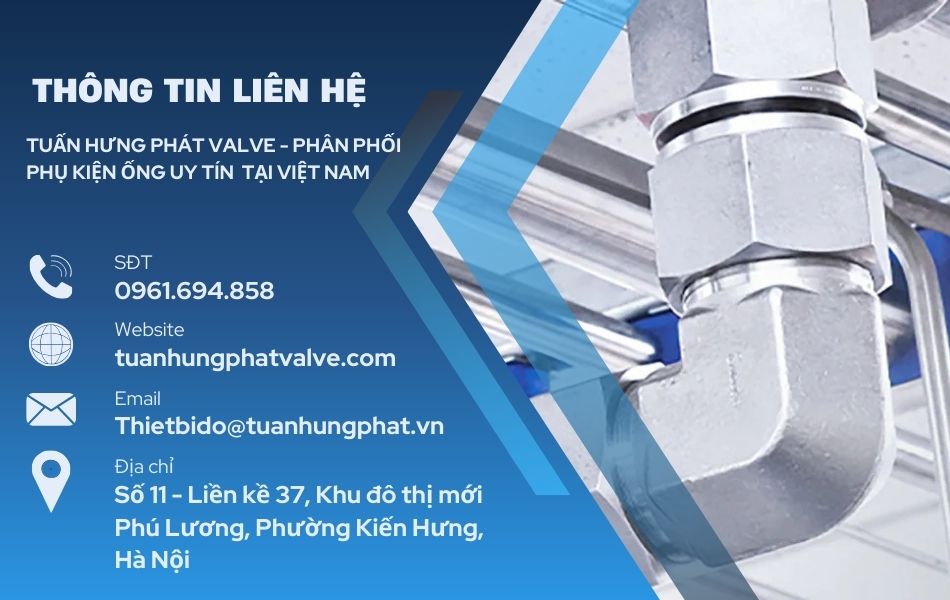 địa chỉ mua phụ kiện đường ống tại tuấn hưng phát valve