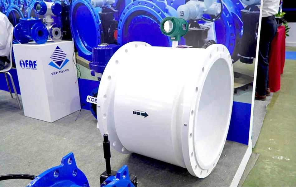 Đồng hồ đo lưu lượng thu hút sự nhiều quan tâm từ các đối tác tại triển lãm