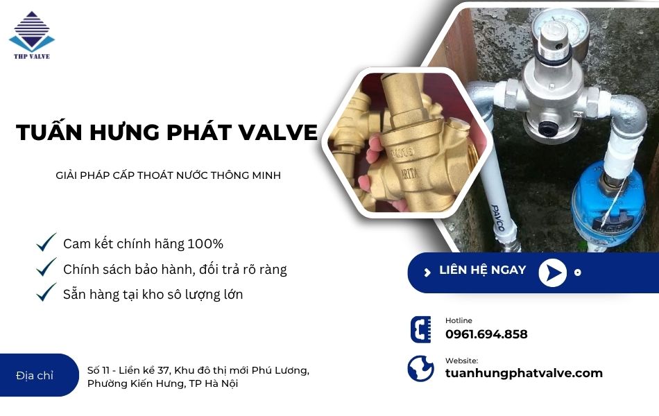 tuấn hưng phát valve phân phối van giảm áp dn25 chính hãng
