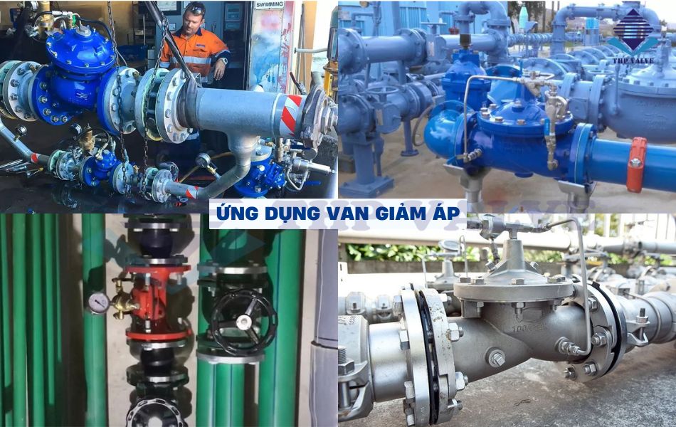 ứng dụng van giảm áp