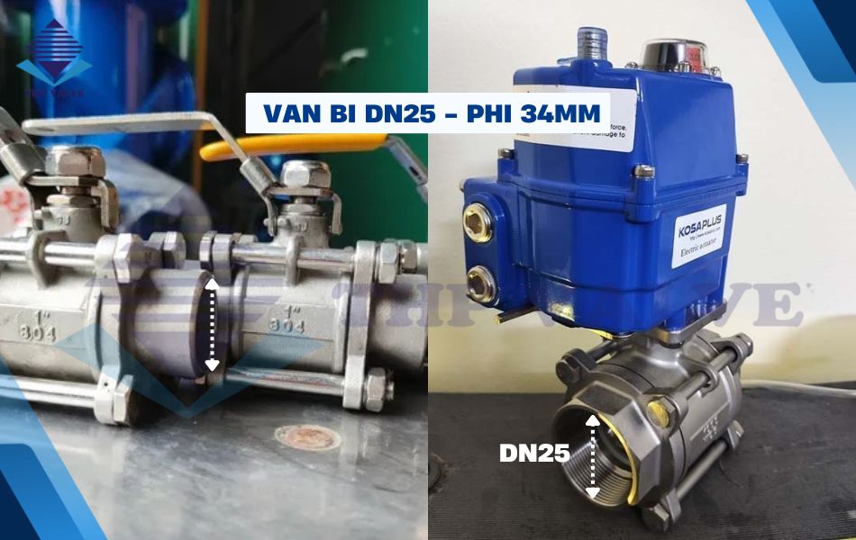 van bi dn25 phi 34