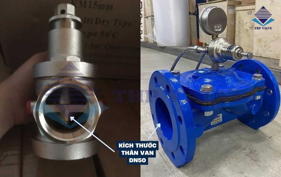 van giảm áp dn50 sử dụng phi 60