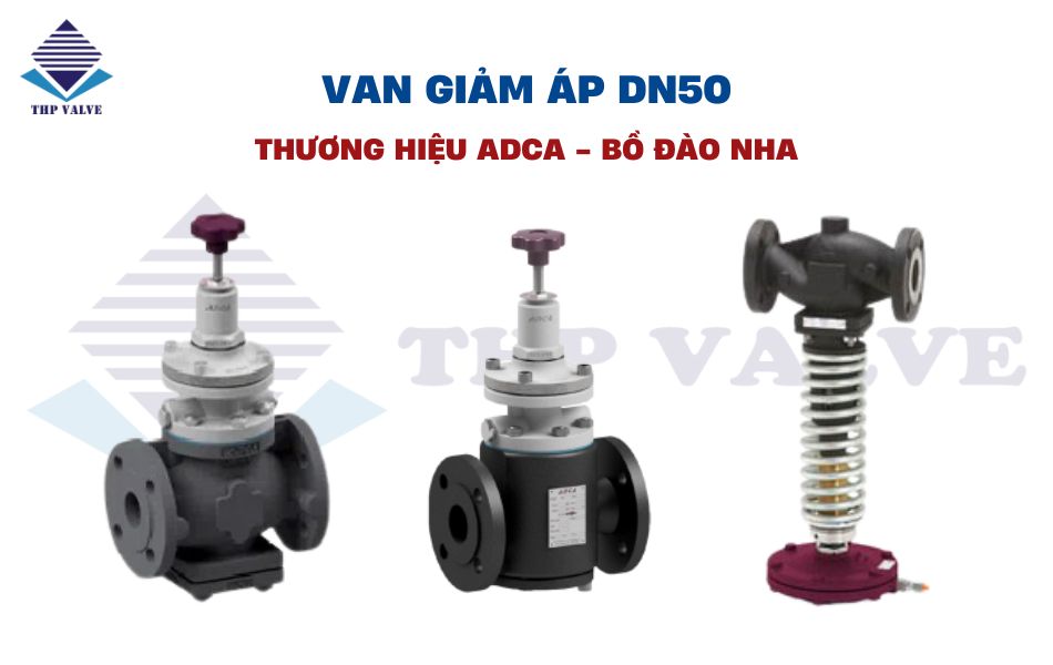 van giảm áp dn50 thương hiệu adca