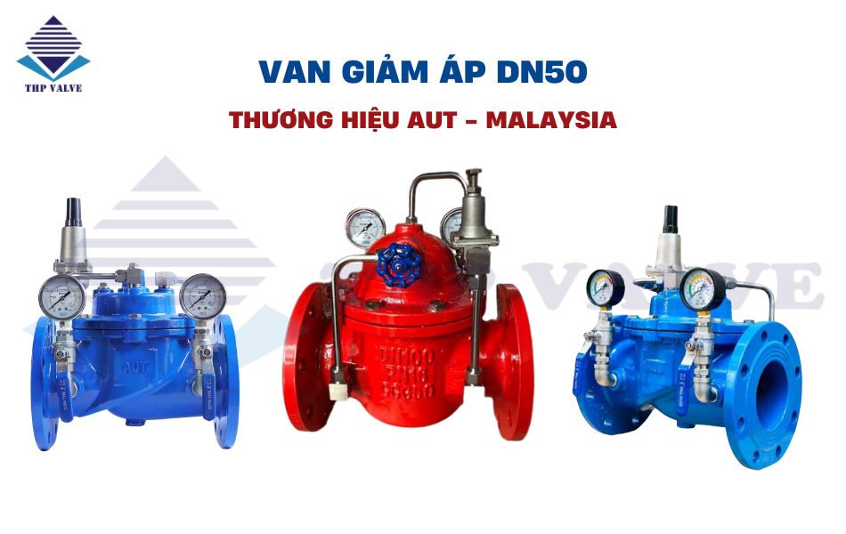 van giảm áp dn50 thương hiệu aut