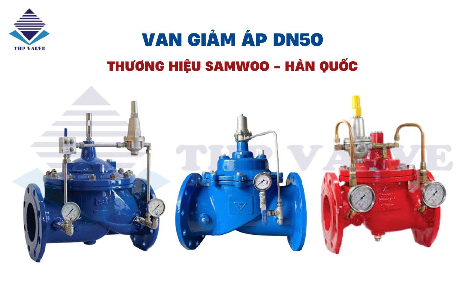 van giảm áp dn50 thương hiệu samwoo