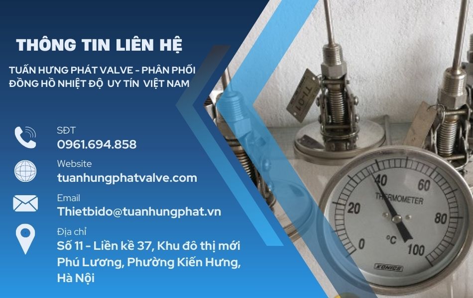 địa chỉ mua các loại đồng hồ đo nhiệt độ chính hãng
