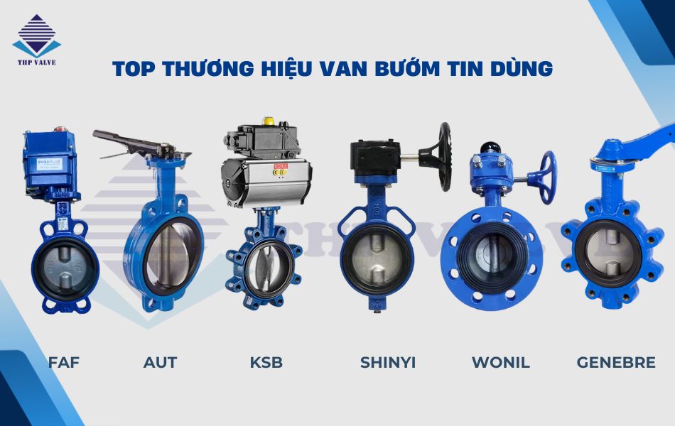 Top 6 thương hiệu van cánh bướm nên chọn trên thị trường