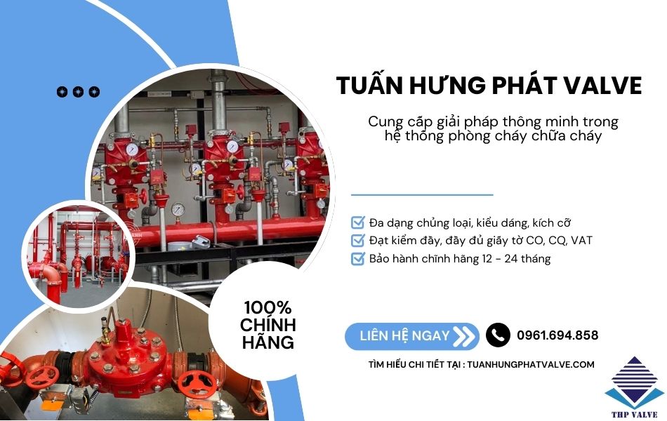 địa chỉ mua van chữa cháy uy tín, chính hãng