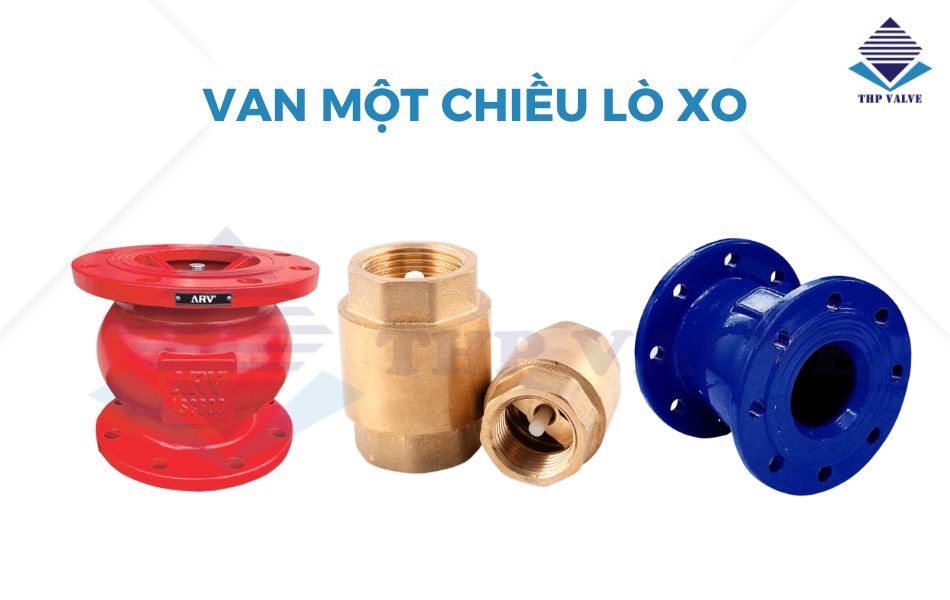 phân loại van 1 chiều lò xo