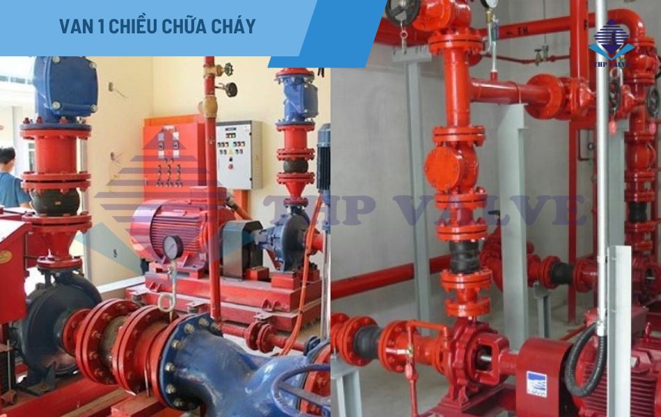 van 1 chiều chữa cháy