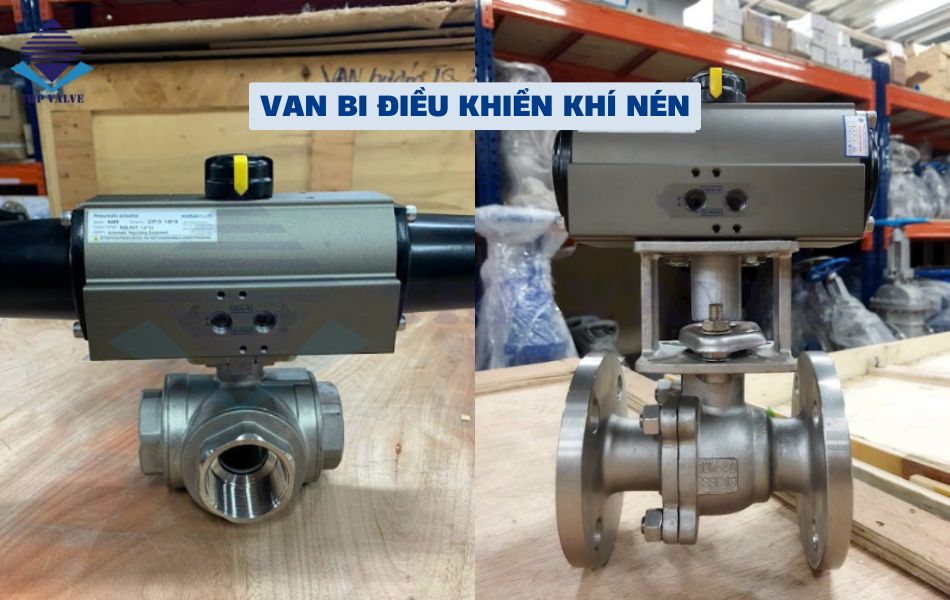van bi điều khiển khí nén