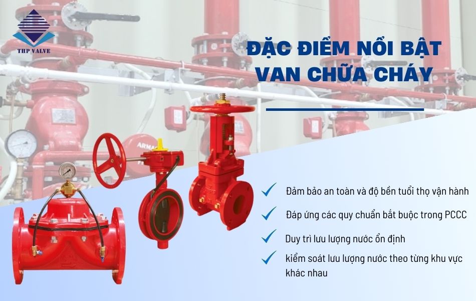 đặc điểm van chữa cháy
