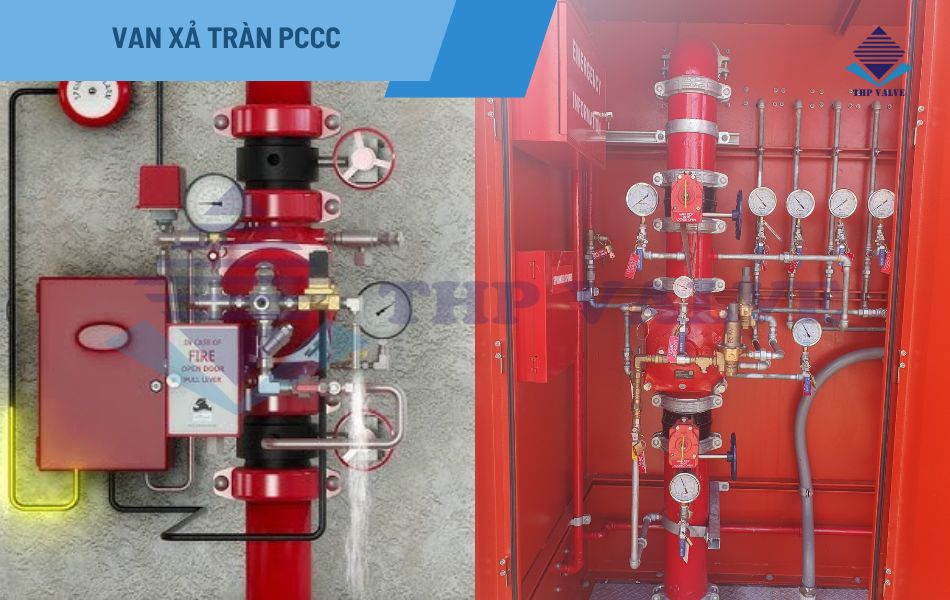 van xả tràn pccc