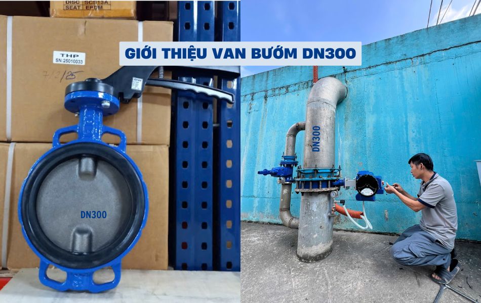 giới thiệu van bướm dn300