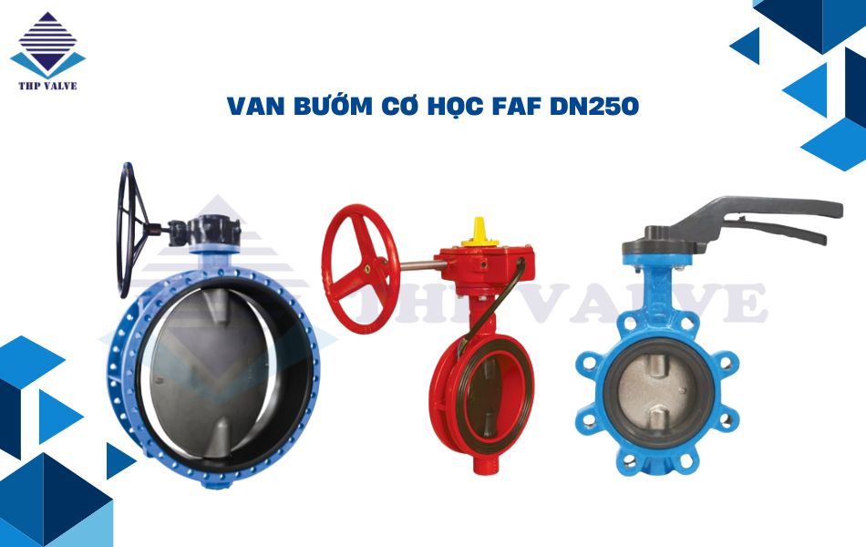 van bướm cơ học faf dn250