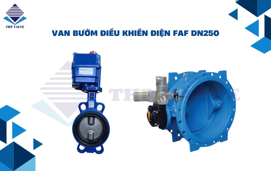 van bướm điều khiển điện faf dn250