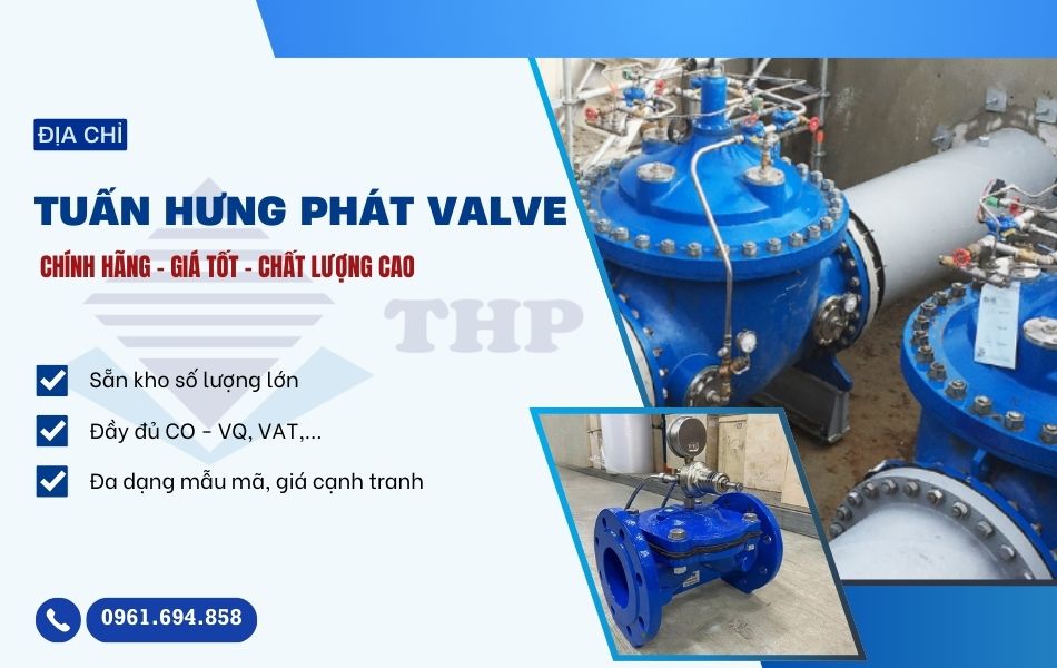 địa chỉ mua van giảm áp dn150 uy tín, giá tốt